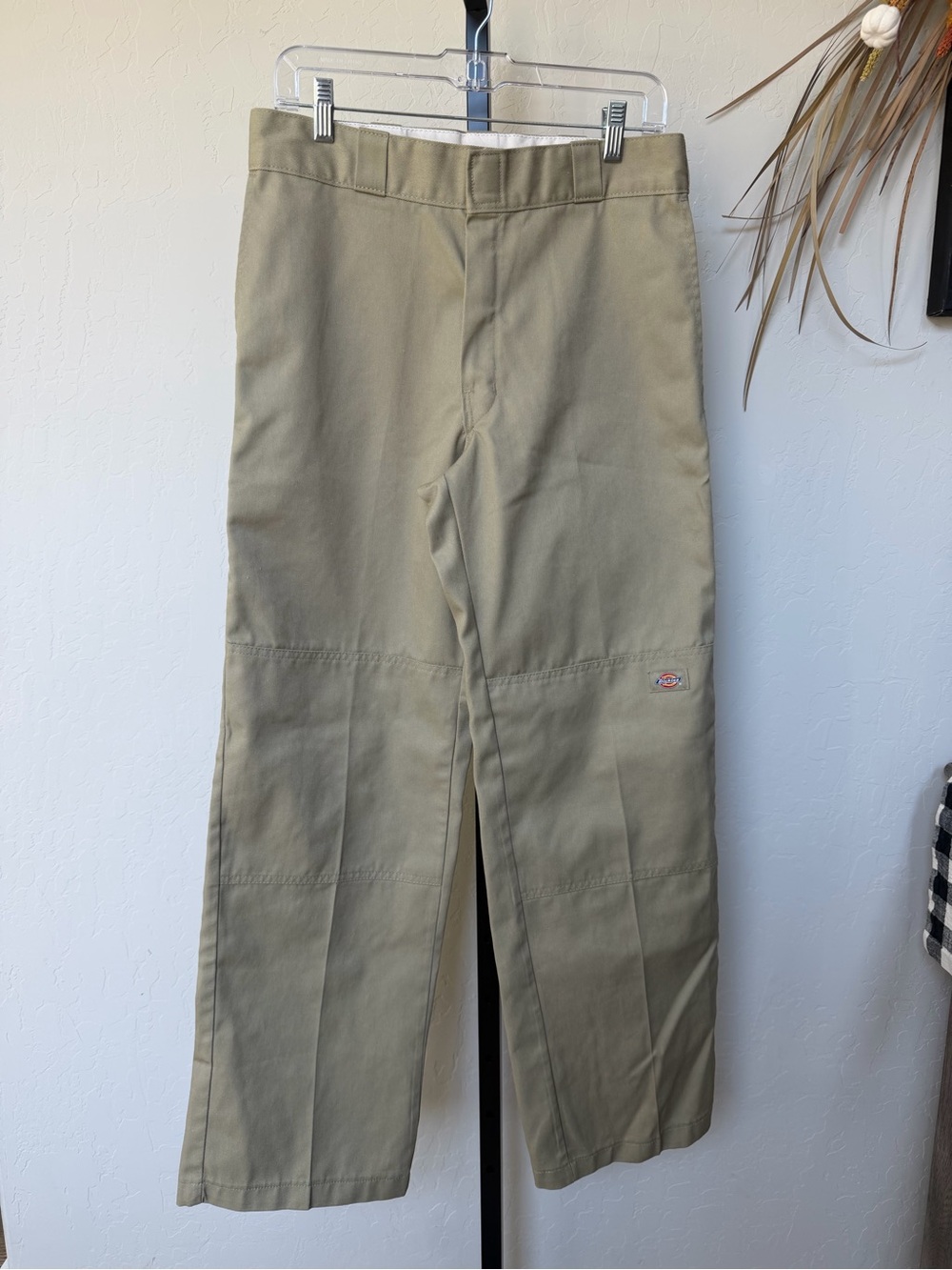 Dickies 85283 Loose Fit Double Knee Work Pants Khaki 31x32 Carpenter